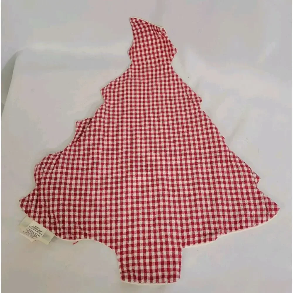Pottery Barn Kids Set Of 3 Christmas Tree Santa Claus Snowman Cotton Placemats
